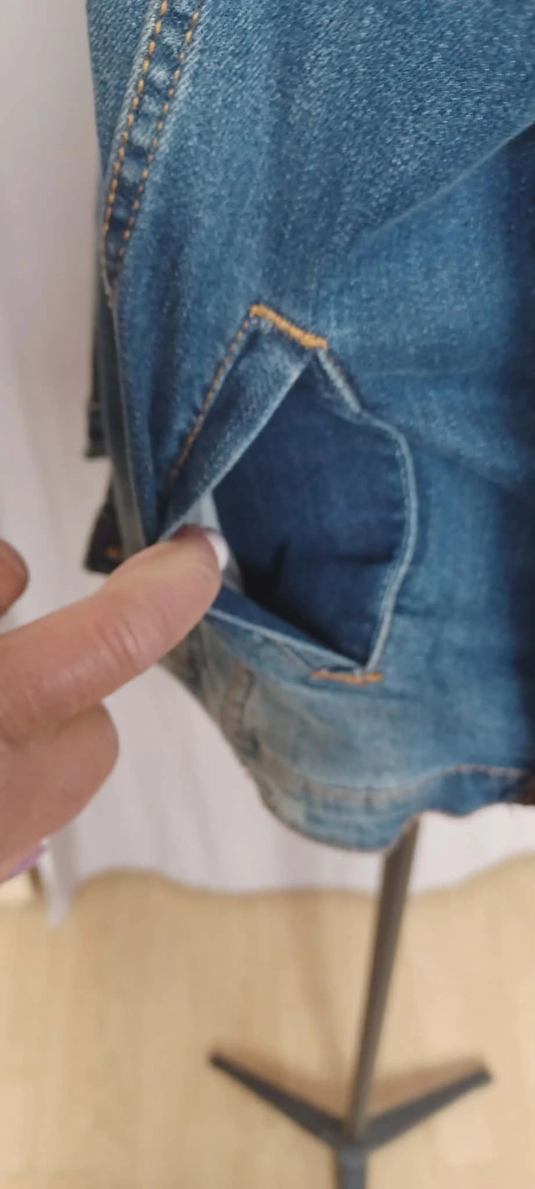 Heel mooie damesjeansjas maat L – photo 5